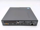 a black laptop with two ports on top of it