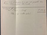 a close up of a piece of paper with writing on it