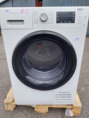 Sèche-linge pompe à chaleur hublot WHIRLPOOL modèle FFT M22 …