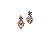 une image représentant une paire de boucles d'oreilles sur fond blanc