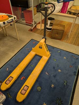 Transpalette GBM laqué jaune - Photo 1