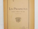 the front cover of the book les prospectus