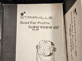 a cardboard box with a drawing of a skull inside of it
