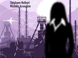 the cover of the book le projett mpumaalanga, featuring a silhouette of a woman in