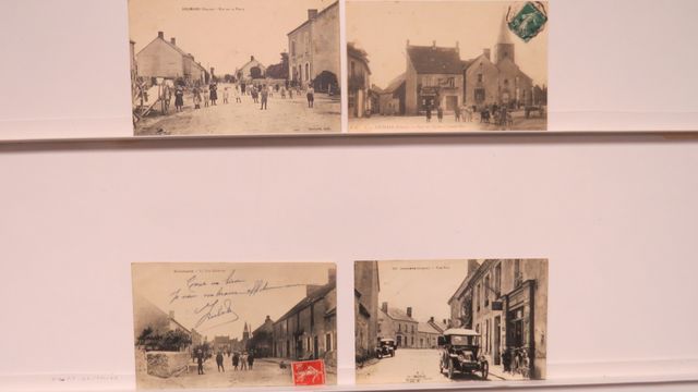Soumans : Lot de 4cpa. Une Rue (B.L. 681) : 1 coin cassé ; les 3 ...