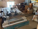 a room with a lot of junk in it