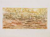 a picture of a watercolor painting of a landscape