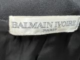 a close up of a label on the back of a jacket