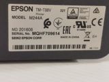 a label on the back of a printer that says epson