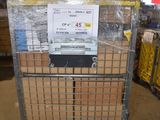 a cart that has a lot of boxes in it