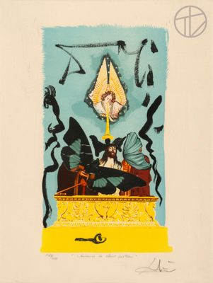 an image of a painting of a woman sitting on a throne