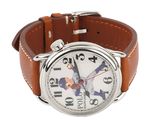 a watch with a picture of a baseball player on it