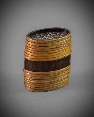 a close up of a stack of coins on a table