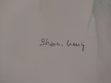 a close up of a piece of paper with writing on it