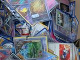 many different types of pokemon cards in a box
