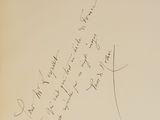 a black and white photo of a handwritten poem on a piece of paper