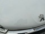 a close up of a car ' s emblem on the front of it