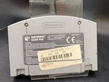 a nintendo game console with a barcode on it