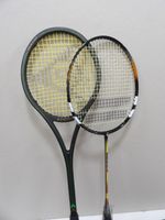 BADMINTON : Lot de x2 raquettes, d'occasion, vendues en l'ét… (photo 3)