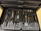 a tool kit in a tool case on a table