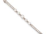 un bracelet en diamants art déco
