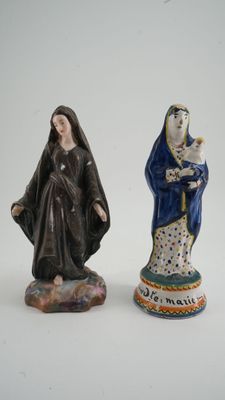 Art Religieux : Une statuette "Sainte Marie et Enfant Jésus"…