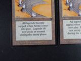 these are two cards with a picture of a castle on them
