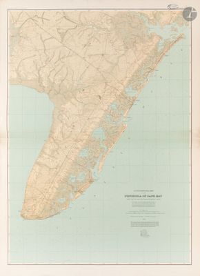 [CARTE GÉOGRAPHIQUE] COOK, George Hammel / GEOLOGICAL SURVEY…