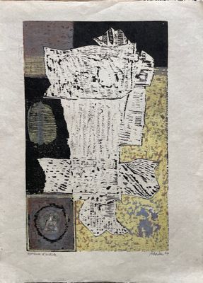 une photo d'une œuvre d'art sur une feuille de papier
