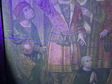 a picture of a painting on the wall of a building