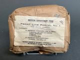 a piece of paper that has been wrapped in brown paper