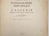 an old book with a black and white title on it