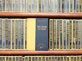 les nombreux livres qui se trouvent sur les étagères de la bibliothèque