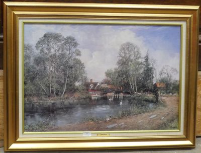 a picture of a picture of a painting on the wall