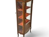 an image of a display cabinet with a glass door