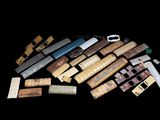 a lot of different types of tools on a black background