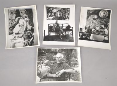 [photographies] 4 photographies originales de Marc CHAGALL, …