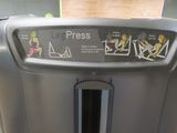 a close up of a machine with instructions on it