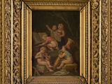 an image of a painting of a group of people in a room