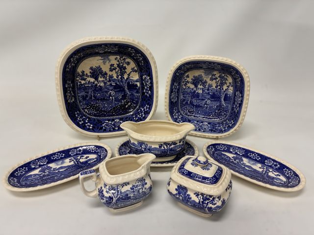 VILLEROY & BOCH Partie de service modèle Rusticana en faïence éma...