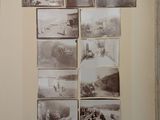 a book with a bunch of old photos on it