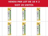 lot de 20 x vendu par lot de 20 x 2 soit 20 unites