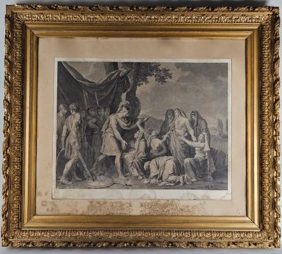 LEBARBIER. Coriolan et Véturie, ou le Respect filial - Objet d'art