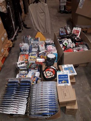 Importante palette de jeux videox et accessoires gaming