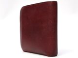 an image of a red leather wallet on a white background