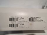 the back of a white box with a barcode on it