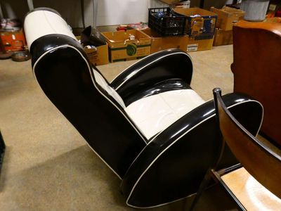 Dans le style Americana des années 1950.