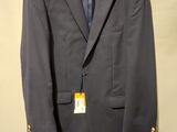 a picture of a suit hanging on a hanger