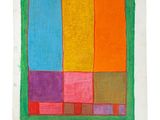 an image of a painting with different colors of paint on it