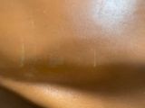a close up picture of a brown leather material